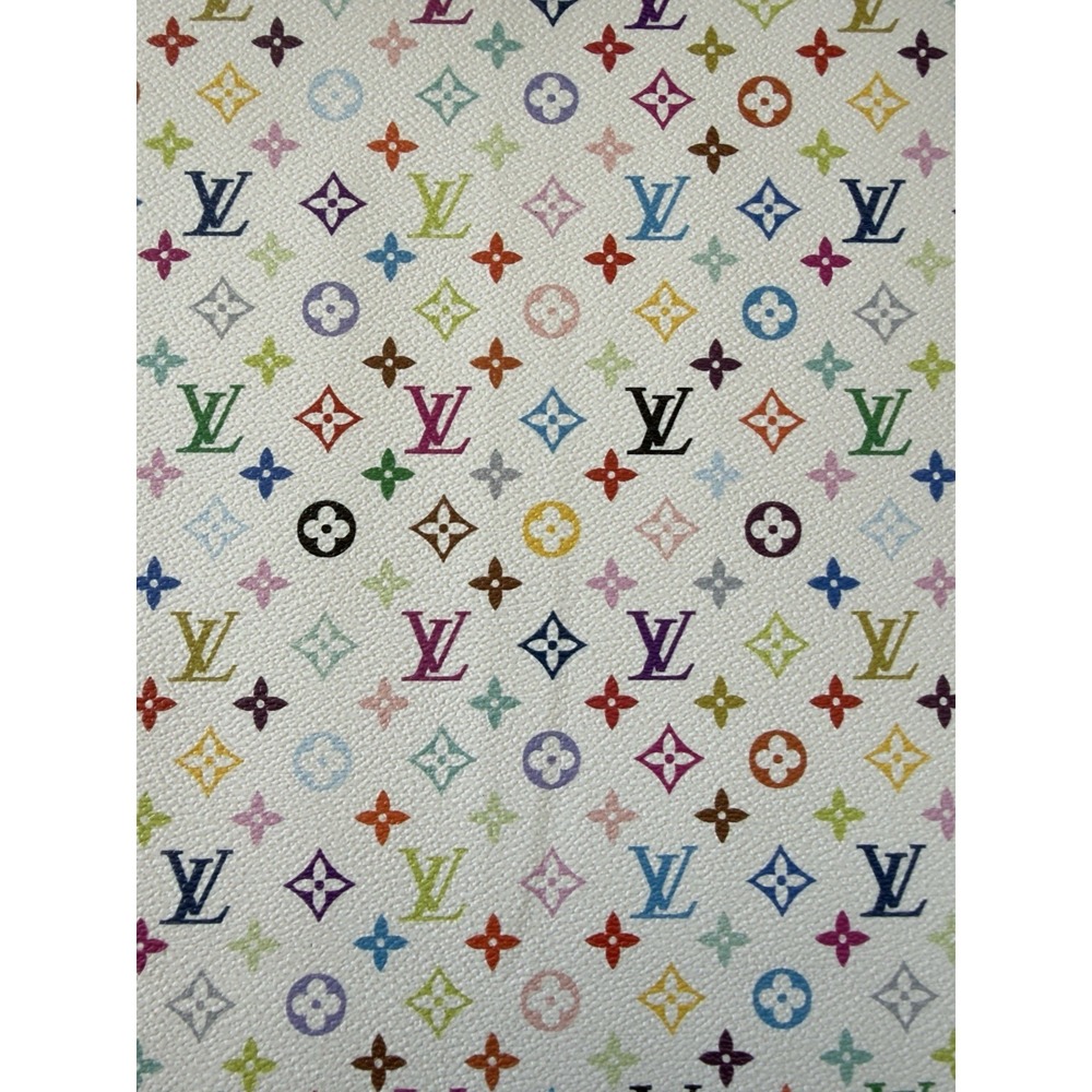 LV Multi Monogram Vinyl for Crafting Classic Size piece 12" X 12"